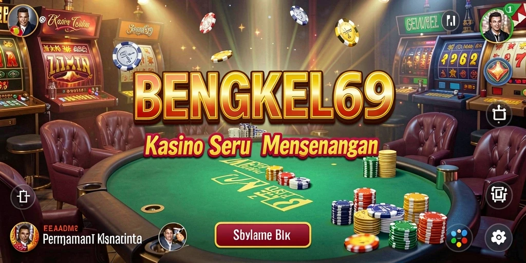 Screenshot utama BENGKEL69 menampilkan pengalaman bermain Kasino yang mendebarkan.