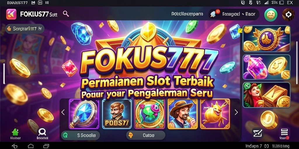 Gameplay seru dan grafis memukau di FOKUS777