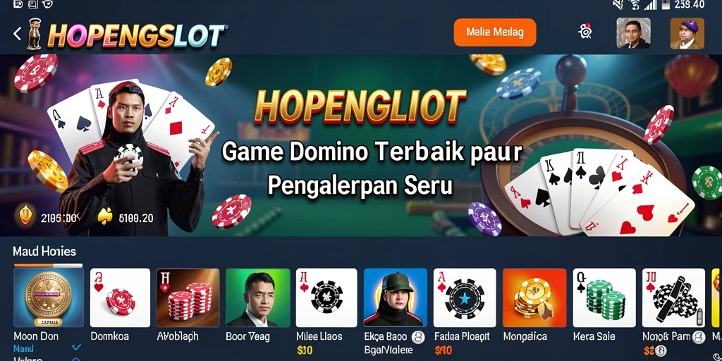 Tampilan gameplay HOPENGSLOT yang seru dan interaktif.