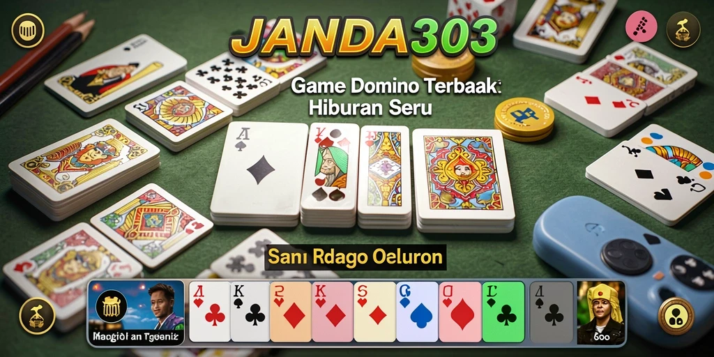Tampilan gameplay yang seru di JANDA303, menunjukkan kartu dan papan permainan.
