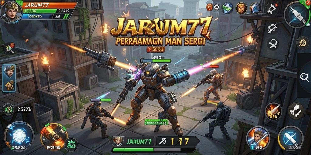 Tampilan gameplay JARUM77 yang strategis dan menantang.