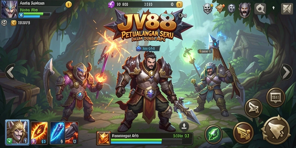 Tampilan gameplay JV88 yang mendebarkan dan penuh aksi.