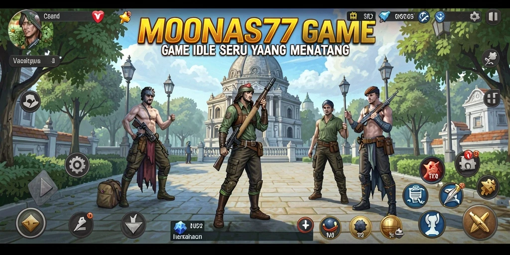 Tampilan gameplay MONAS77 yang menarik dan interaktif.