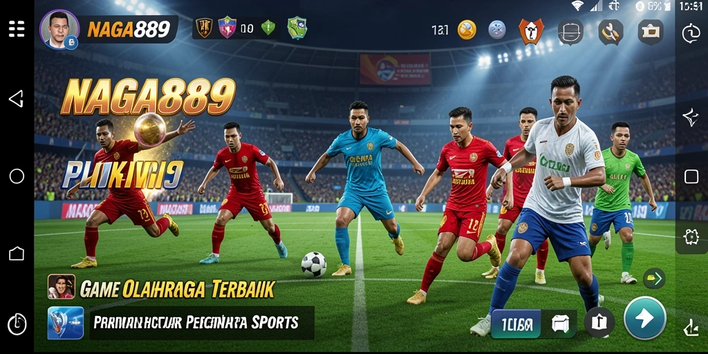 Tampilan gameplay seru di NAGA889 dengan berbagai cabang olahraga.