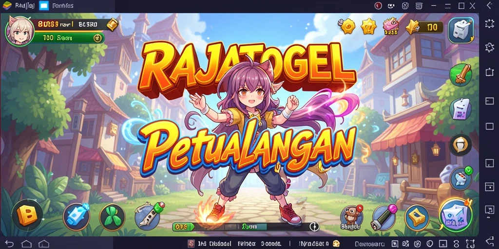 Tampilan gameplay seru di dunia Anime RAJATOGEL.