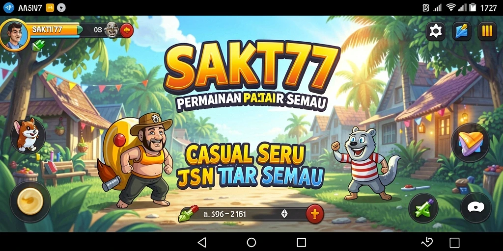 Screenshot gameplay SAKTI77 yang menggambarkan keseruan permainan Casual.