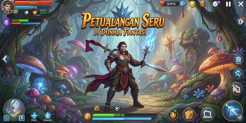 Melihat tampilan menakjubkan dari gameplay petualangan SVIP10.