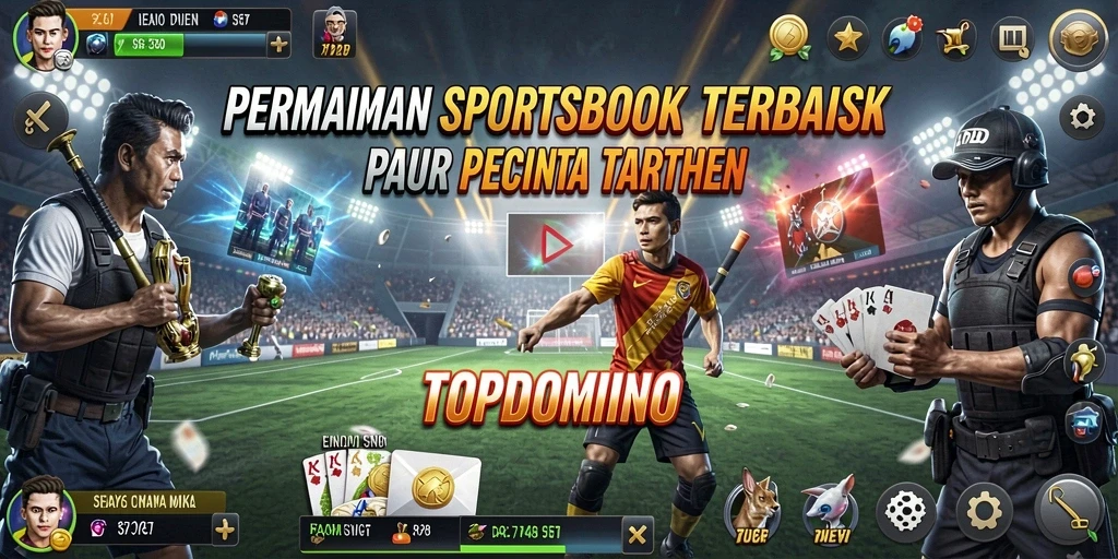 Gameplay menarik dari TOPDOMINO dalam aplikasi Sportsbook.